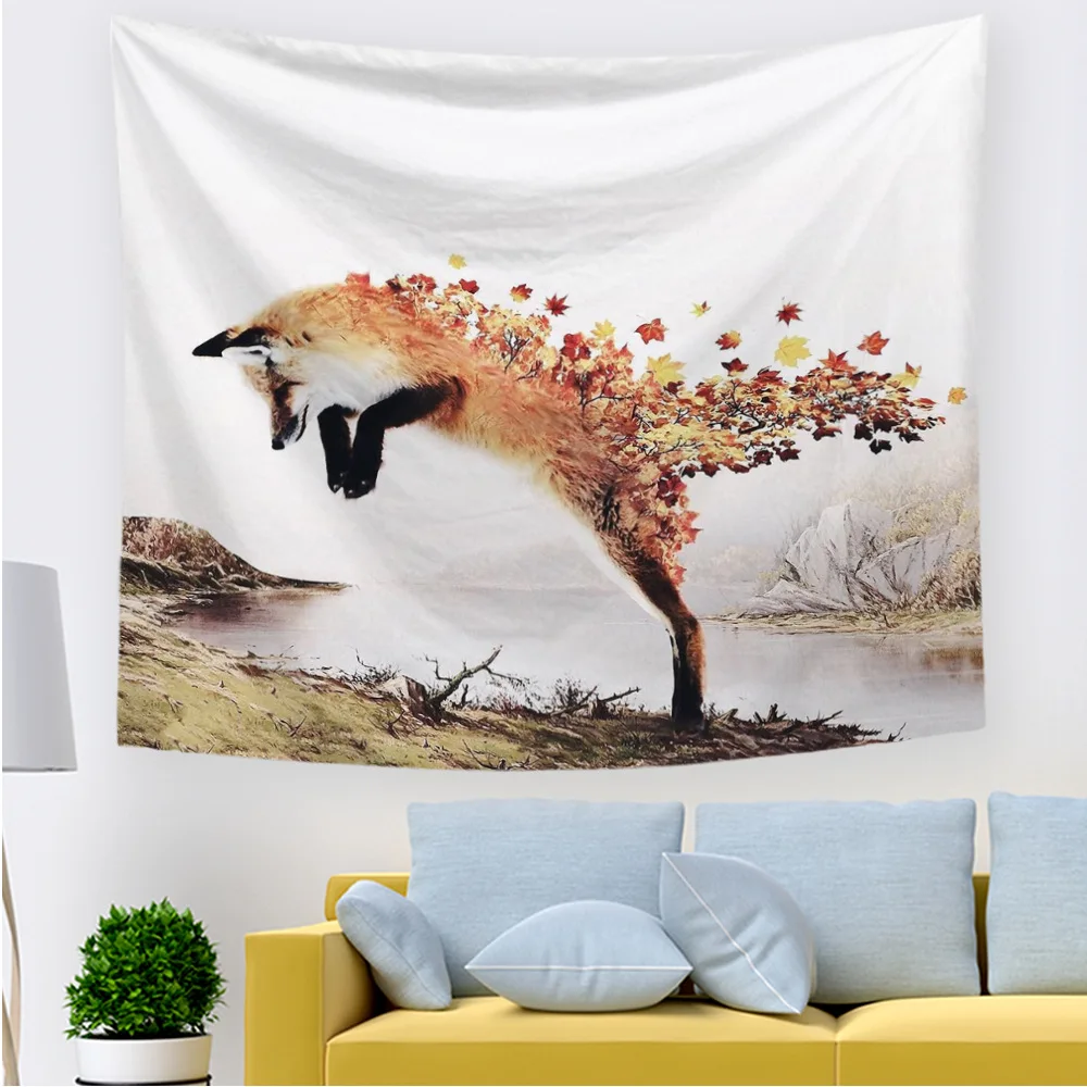 

Landscape background cloth decoration cloth animal tapestry