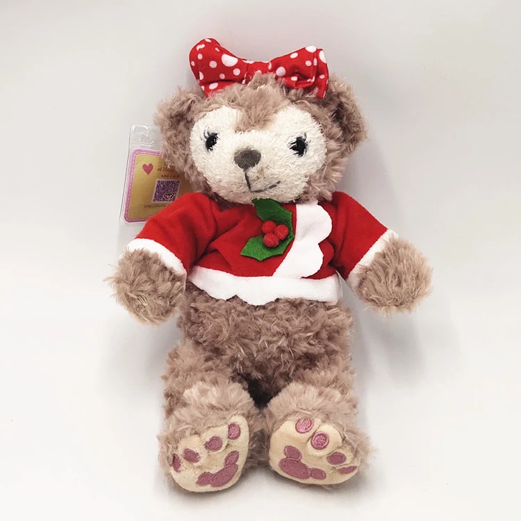 ShellieMay 25cm Новинка, Duffy Santa shelliemei, Рождественская Праздничная плюшевая игрушка, кукла, милый плюшевый мишка, мягкие животные, детские игрушки, куклы, детские подарки - Цвет: ShellieMay 25cm