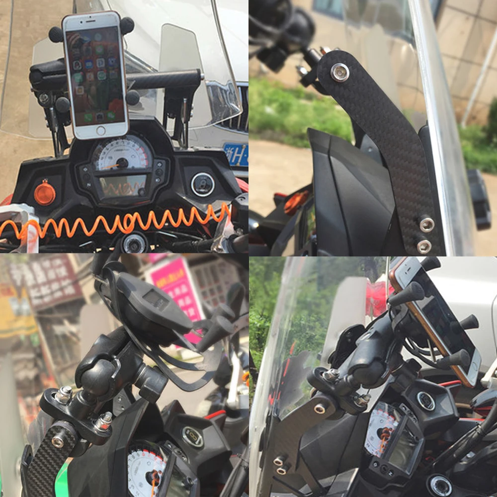 Мотоцикл мобильный телефон кронштейн для KAWASAKI VERSYS650 KLE650 2015-2019 навигационный GPS |