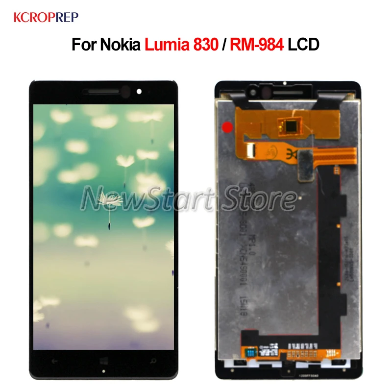 Для Nokia Lumia 830 RM-984 ЖК-дисплей сенсорный экран дигитайзер в сборе для LCD 5 0 &quotс