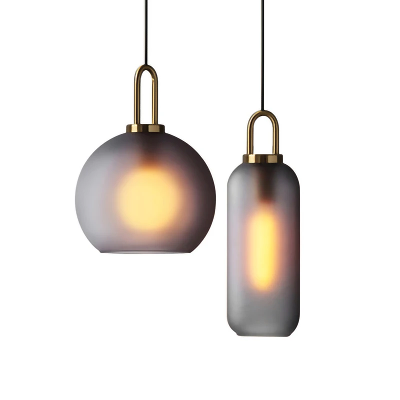 

Vintage Pendant Lights glass lighting Postmodern Nordic Pendant Lamps Creative Hanging Lamp for Dining room Restaurant Bar