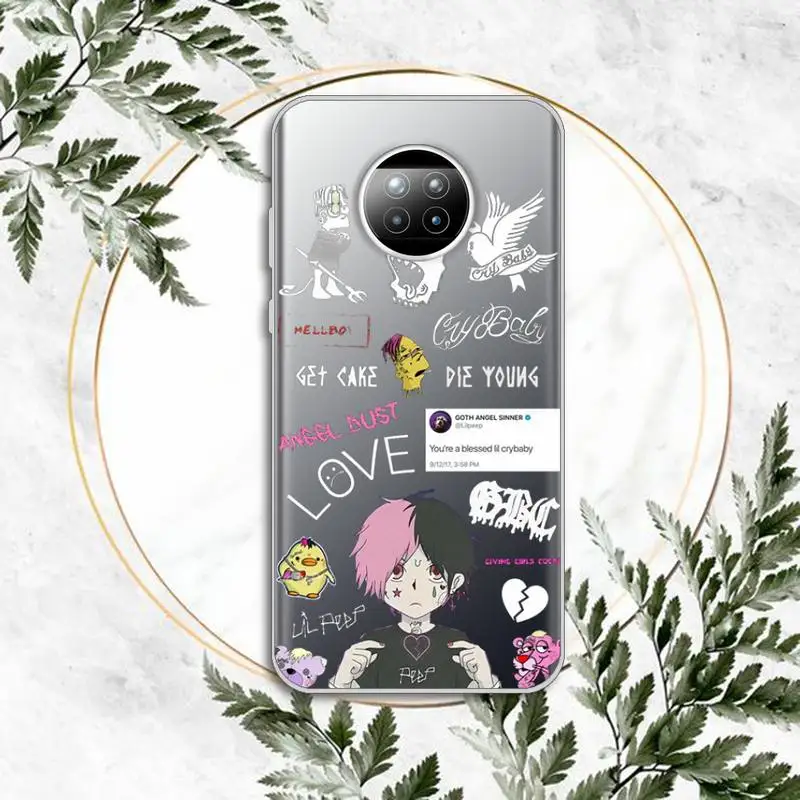 

lil peep rapper Phone Case Transparent for Huawei Xiaomi Redmi note 10 t 8 9 pro lite 11 P honor 8 10i 20 30 40 smart 2019