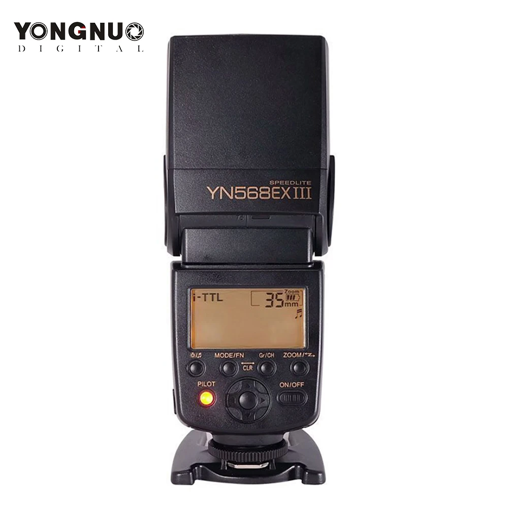 YONGNUO YN568EX YN-568EX III ttl Беспроводная HSS для Canon 1100d 650d 600d Nikon DSLR камера совместима с YONGNUO с бесплатными подарками