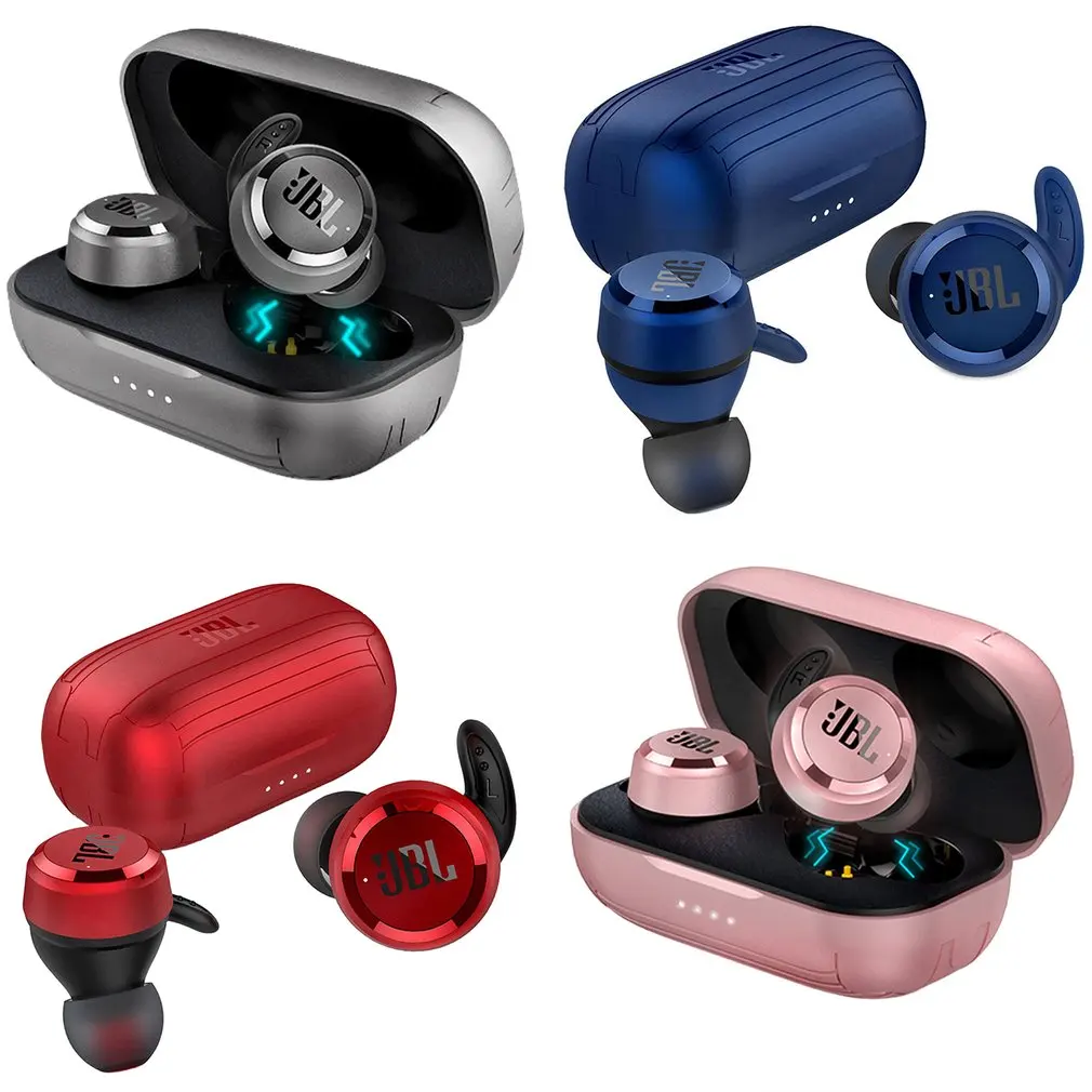 

T280T Wireless Mini In-Ear Sports Wireless Earphones Deep Bass Headphones Waterproof Headsets With Mic Charging Case