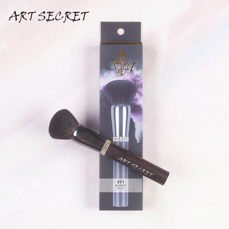Art Secret 511 профессиональный косметический макияж кисть буферная с белкой волос