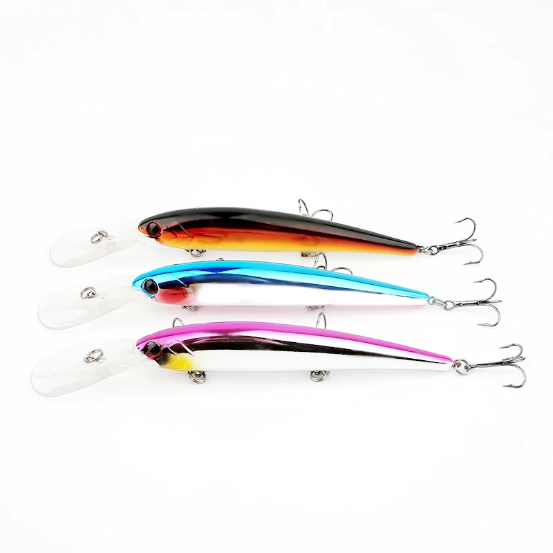ARDEA рыболовные приманки Minnow плавающие 145 мм 18 г Длинные литые для дайвинга isca