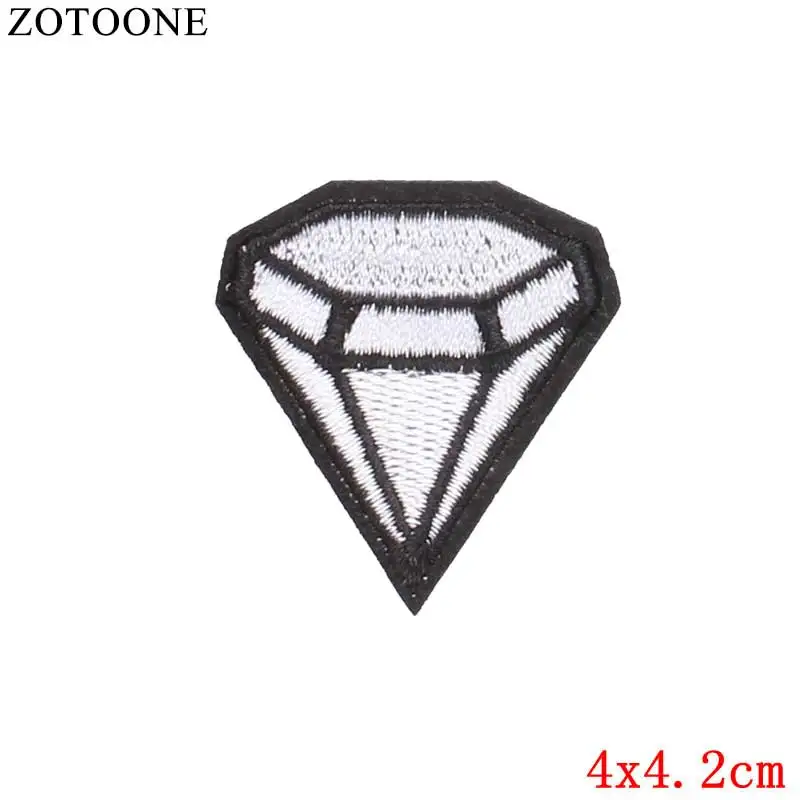 ZOTOONE животные нашивки в форме единорога цветок сердце наклейки с Фламинго железо на одежду теплопередача аппликация вышитая ткань G