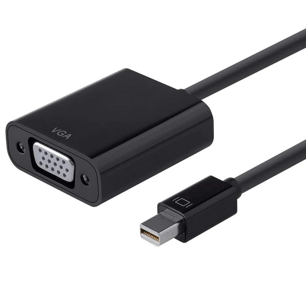 Мини Dp к VGA кабель адаптер Mini Displayport Женский для apple macbook pro air Asus HP Dell ПК ноутбук|mini