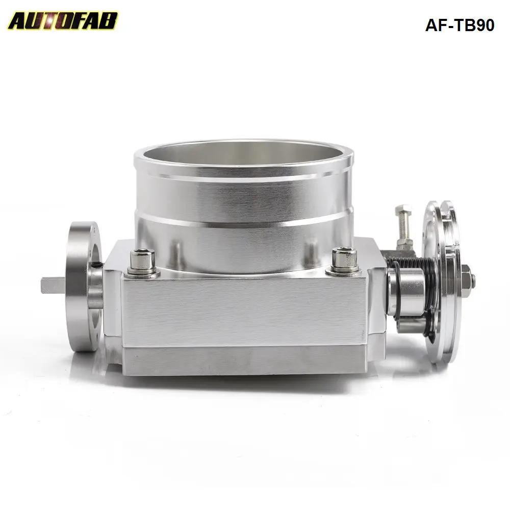 Универсальный алюминиевый 90 мм ЧПУ Заготовка Впускной дроссельной заслонки