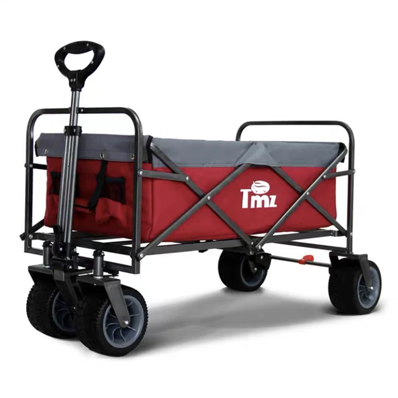 ALWAYSME загрузка 120 кг сверхмощный полиэфирный садовый полезный вагон тележка с