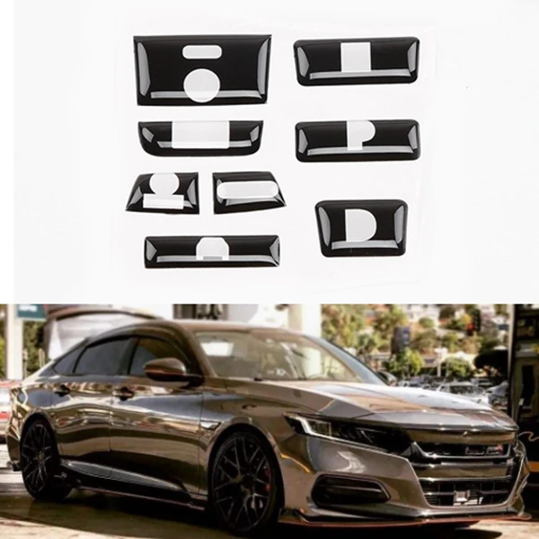 Черный ABS внутренний переключатель переключения передач защитная крышка для Honda