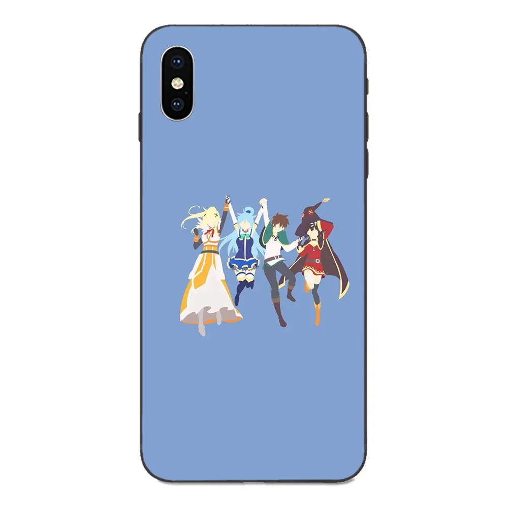 Японское аниме сексуальная девушка коносуба для Galaxy C5 C7 J1 J2 J3 J330 J5 J6 J7 J730 M20 M30 Ace Core