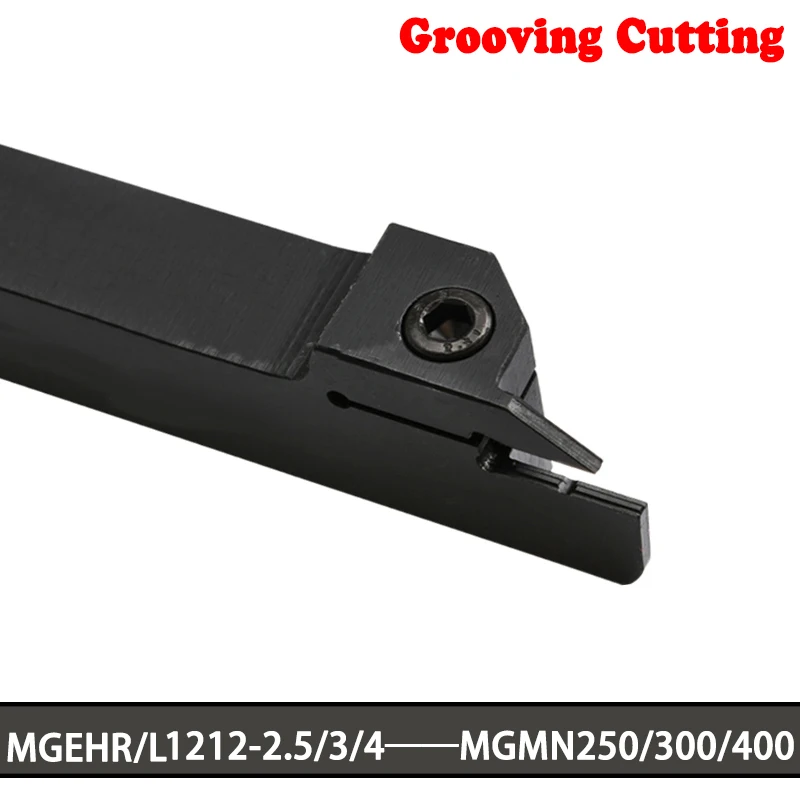 

CNC Tool Grooving MGEHR MGEHR2020-2.5 MGEHR1212-3 MGEHR1616-4 Hold Groove Lathe Turning Tool Holder Use Carbide Insert MGMN250