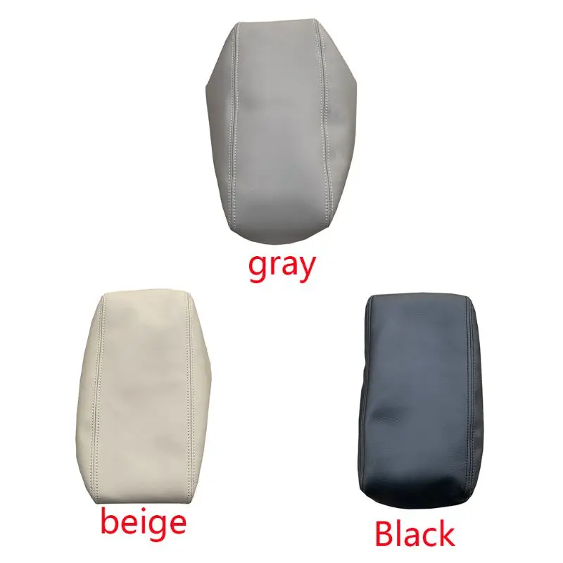 Кожаная крышка подлокотника для центральной консоли подходит Ford Explorer 11 18 black