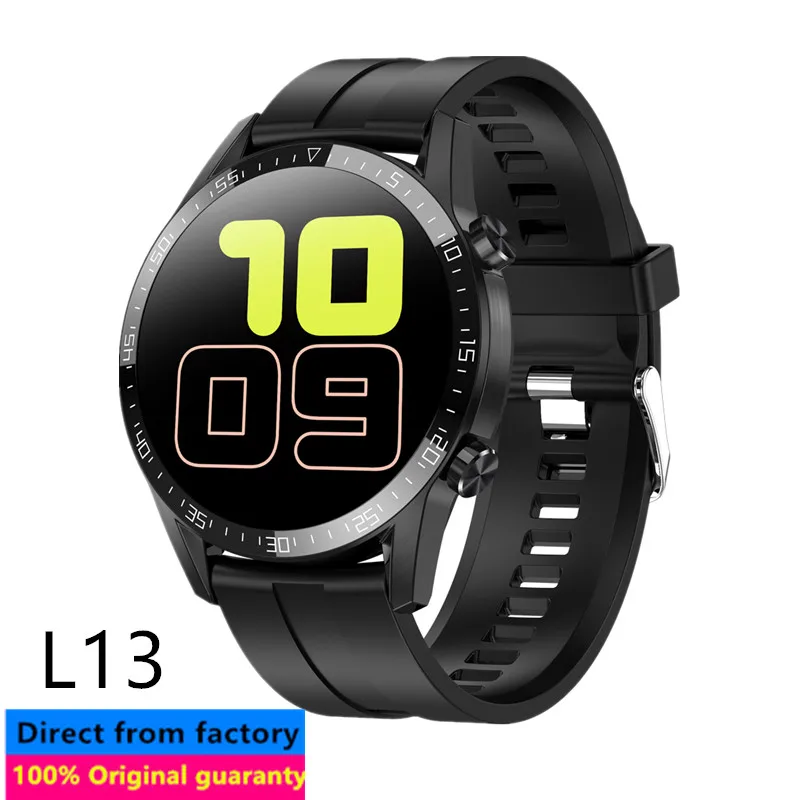 Мужские Водонепроницаемые Смарт часы L13 с функцией измерения ЭКГ + ППГ|Смарт-часы|