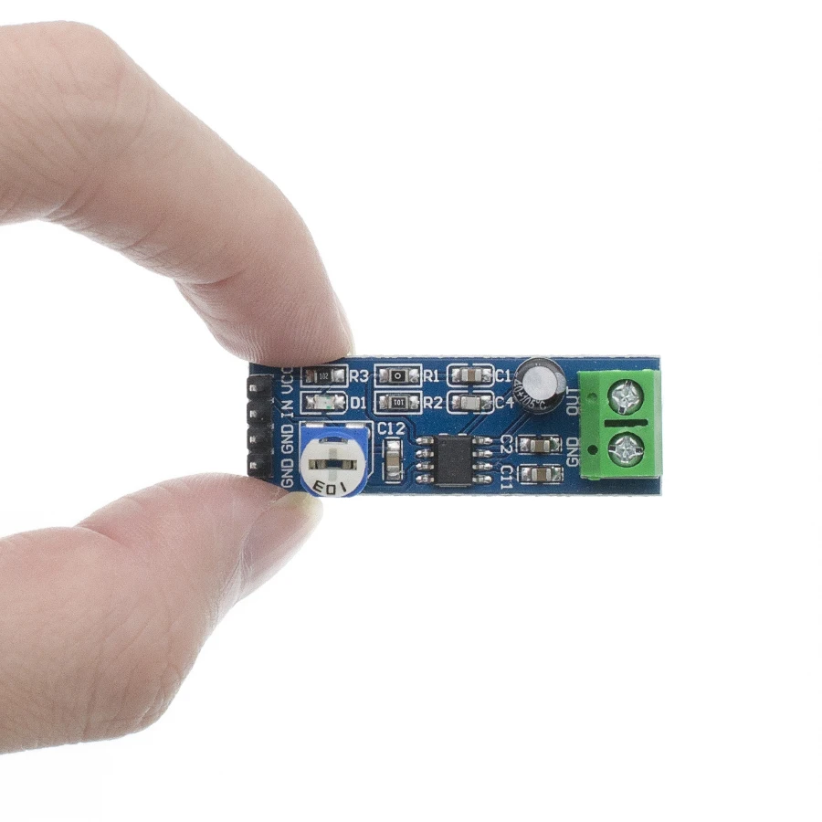 Новый модуль аудиоусилителя LM386 200 раз 5 В 12 в 10 к сопротивление|Интегральные