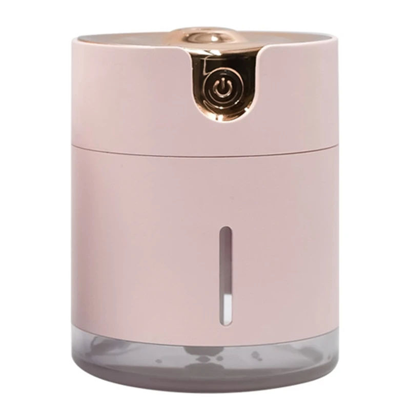 Water Pattern Wireless Air Humidifier Ultrasonic USB Rechargeable Aroma Essential Oil Diffuser for Travel Office Pink | Бытовая техника