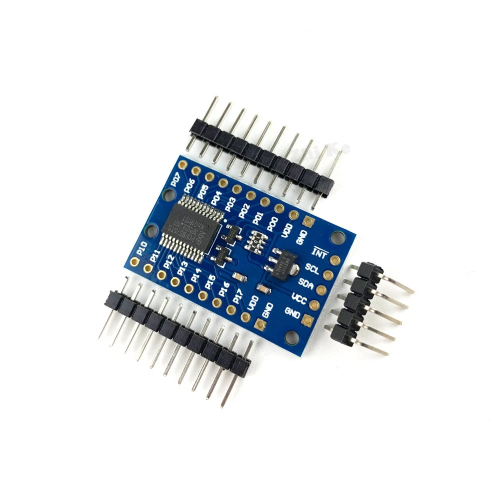 Пульт дистанционного управления PCF8575 16 бит I2C IIC SMBus I/O модуль расширения с выходом