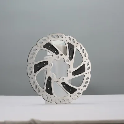 140/160/180 мм MTB дорожный велосипедный вынос руля охлаждающая пластина плавающая плита с шестью отверстиями тормозного диска шесть дюймов тормоза дисковые тормоза аксессуары - Цвет: 140mm