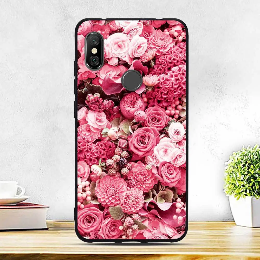 Чехол для Xiaomi Redmi Note 6 Pro чехлы 26 дюйма Мягкая силиконовая задняя крышка из ТПУ Note6