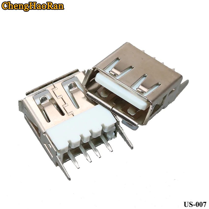 

ChengHaoRan 1pcs USB Female Connector Converter Adapter USB Socket USB Extension Terminal Model Making
