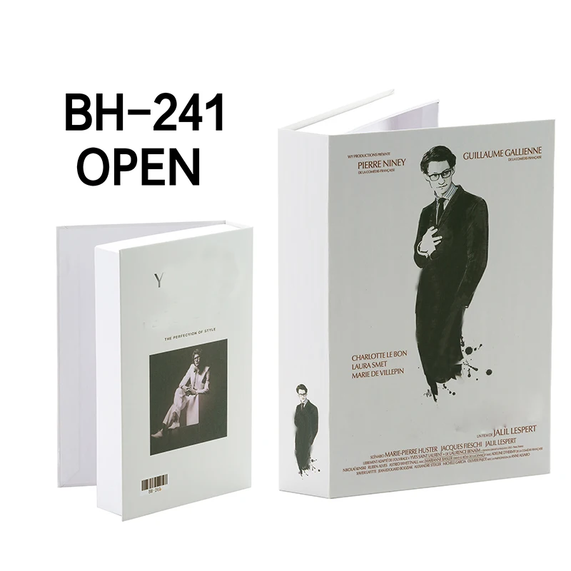 

Openable Fake Books Decoration For Home Decorative Modern Simulation Luxury Storage Box Decor Club Hotel Model