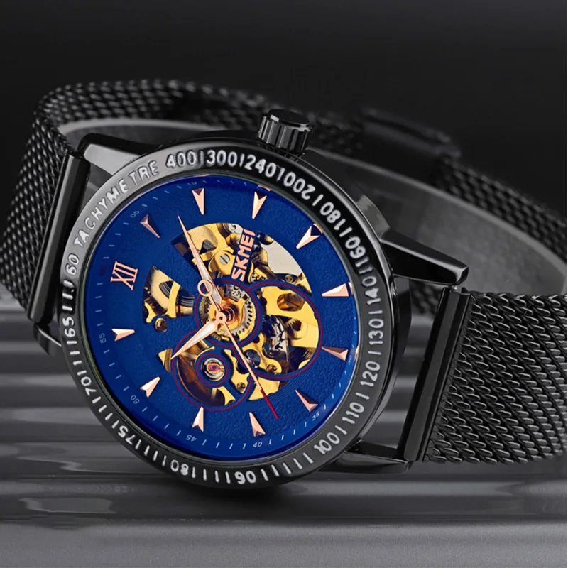 Часы наручные SKMEI Мужские автоматические роскошные креативные механические