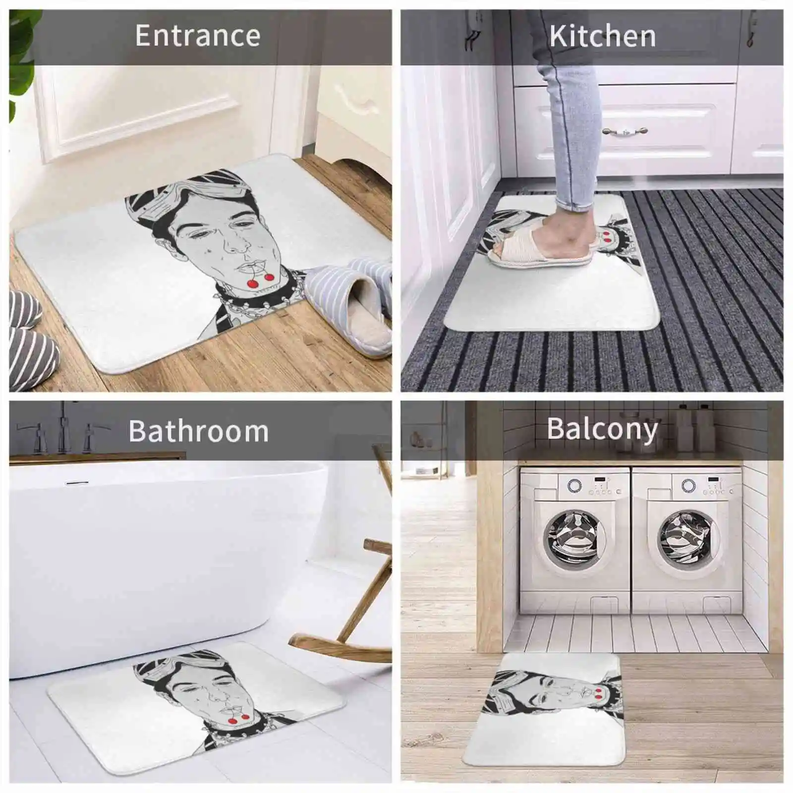 Отправили мне душу в небольшой отпуск/версия 2 удобный коврик для двери ног