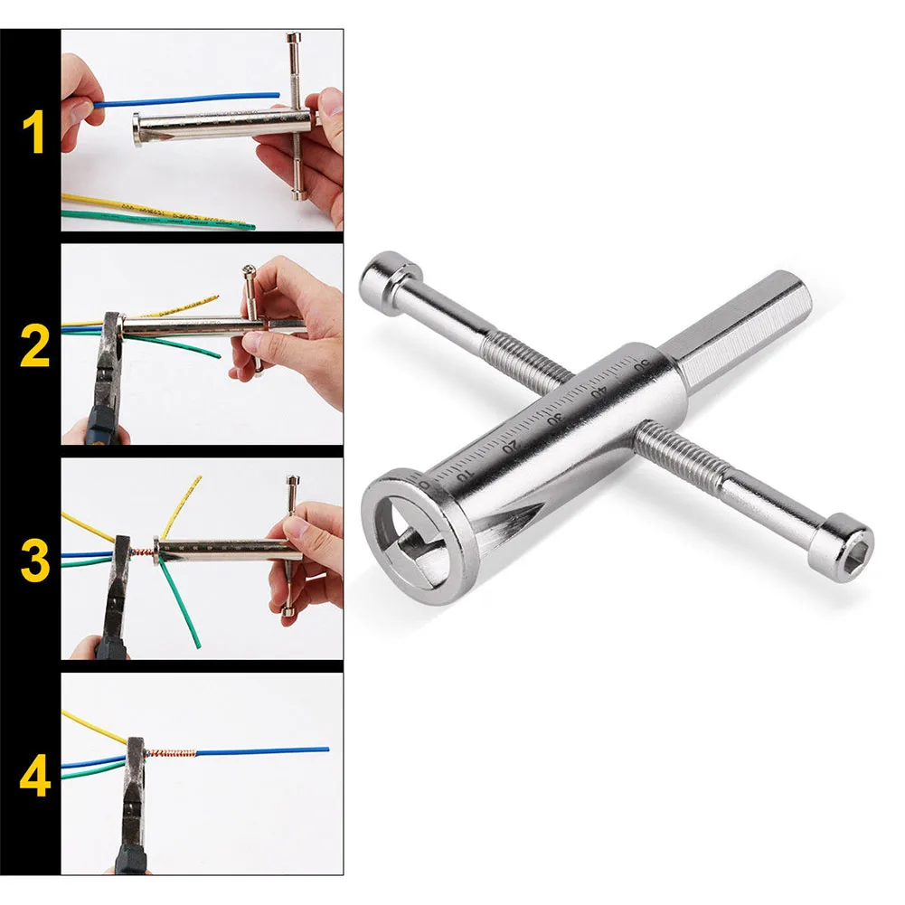 

Twisting Tools Twist Wire Stripping Drivers Wire Stripper Pliers Power For Use Cable Electric Wire Accessories Simultaneously