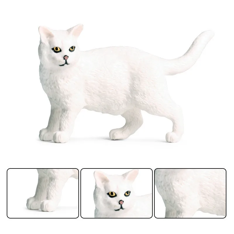 3 "имитация милого котенка семейная статуя Саудовская кошка рождественский