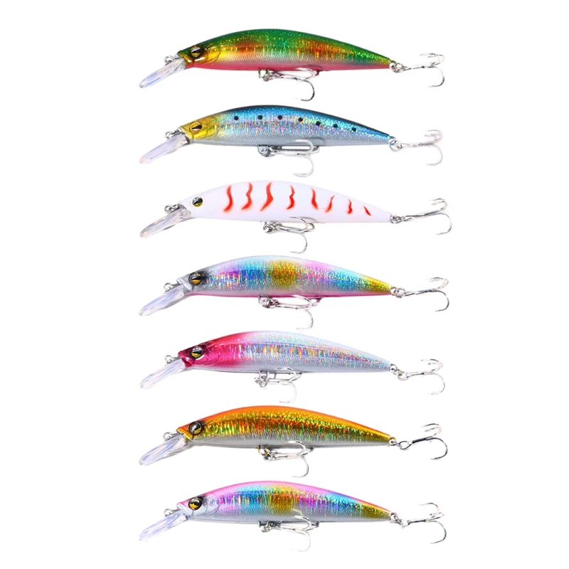 

7 шт., жесткие рыболовные приманки, 25,4 г, 10,5 см