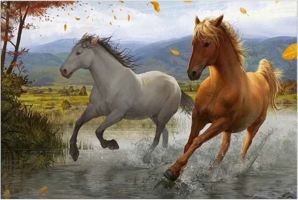 

Horse Vintage Tin Sign Home Decoration