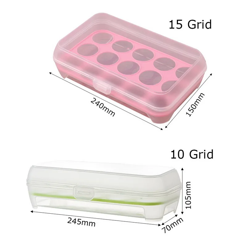 Loozykit Портативный Пластик лоток для яиц держатель литейный Ящик Контейнер