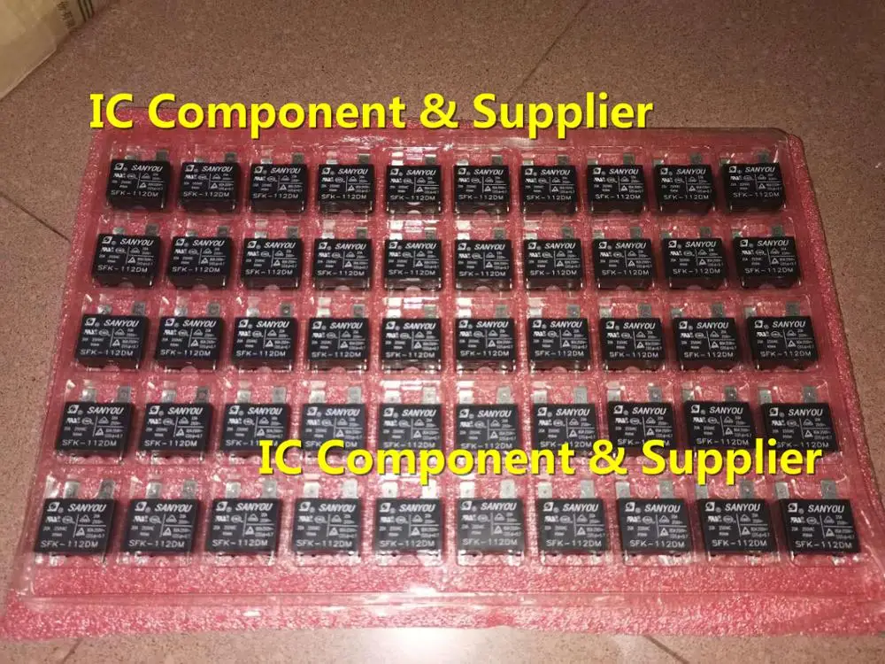 

Бесплатная доставка 50 шт./лот SFK-112DM-12V SANYOU реле SFK-112DM 12V 20A 250VAC для кондиционера постоянного тока Mini Power новый/оригинальный б/у