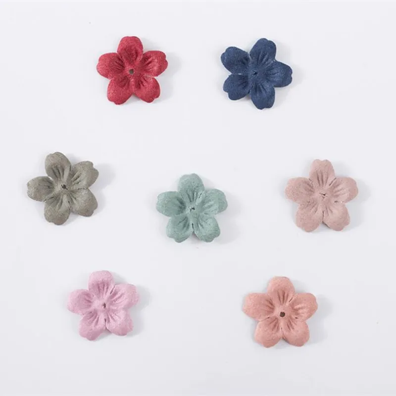 Атласная повязка на голову с белыми цветами 200 шт./лот 2 см/3 см/4 см для украшения