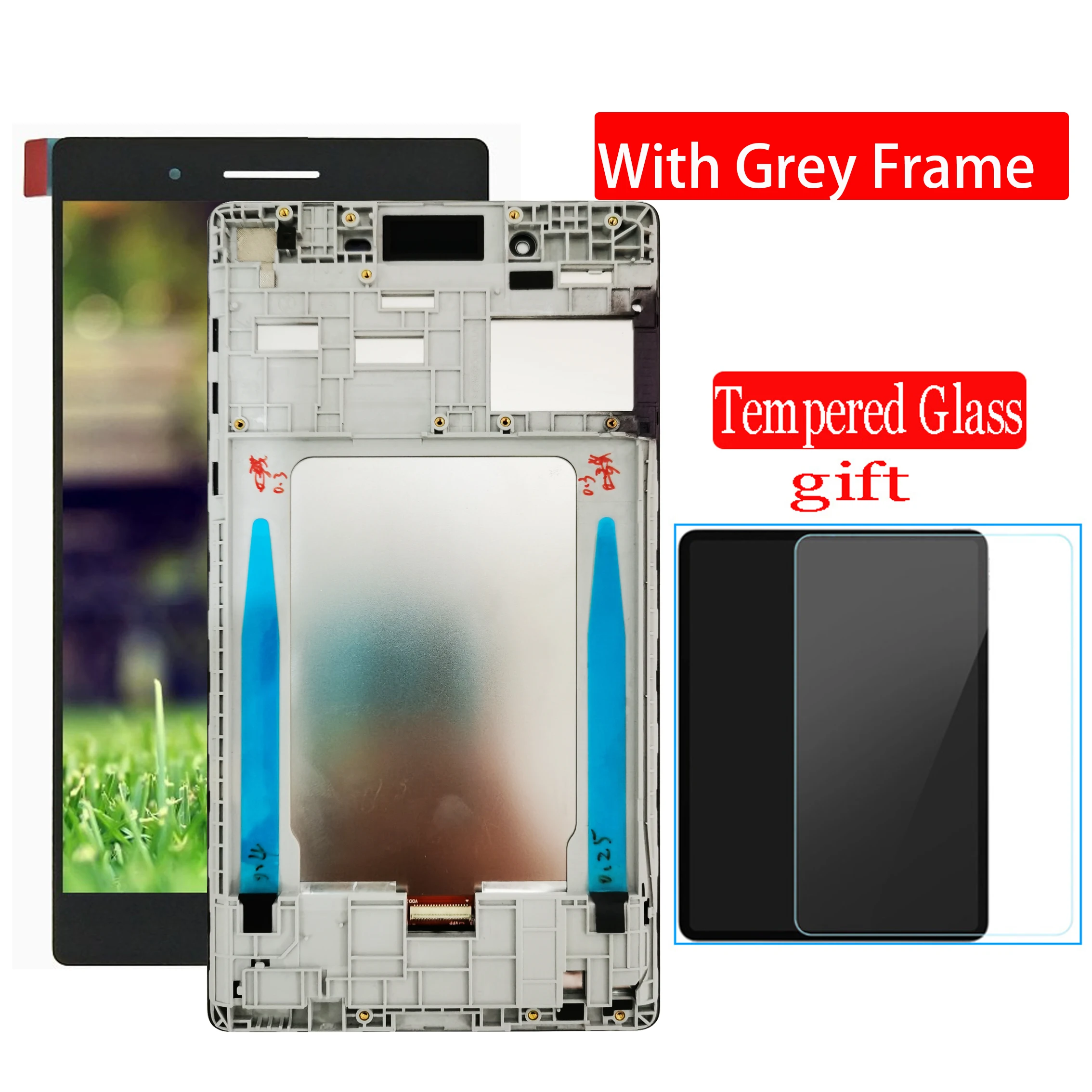 7INCH For Lenovo Tab 3 7 730 730M 730F 730X TAB3-730M LCD screen with Touch Screen Panel Digitizer assembly | Компьютеры и офис
