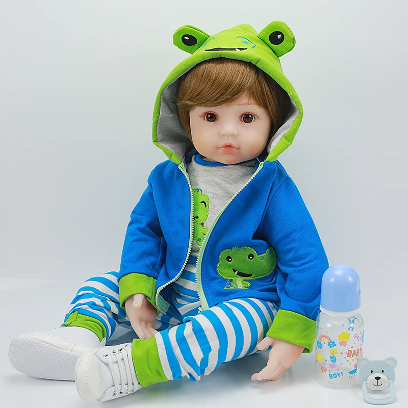 Новые 48 см-58 см Reborn Baby Dolls мягкие силиконовые куклы детские девочка принцесса