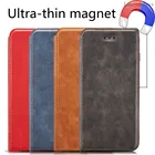 Чехол-книжка для Xiaomi Poco F2 Pro, ультратонкий, магнитный, кожаный