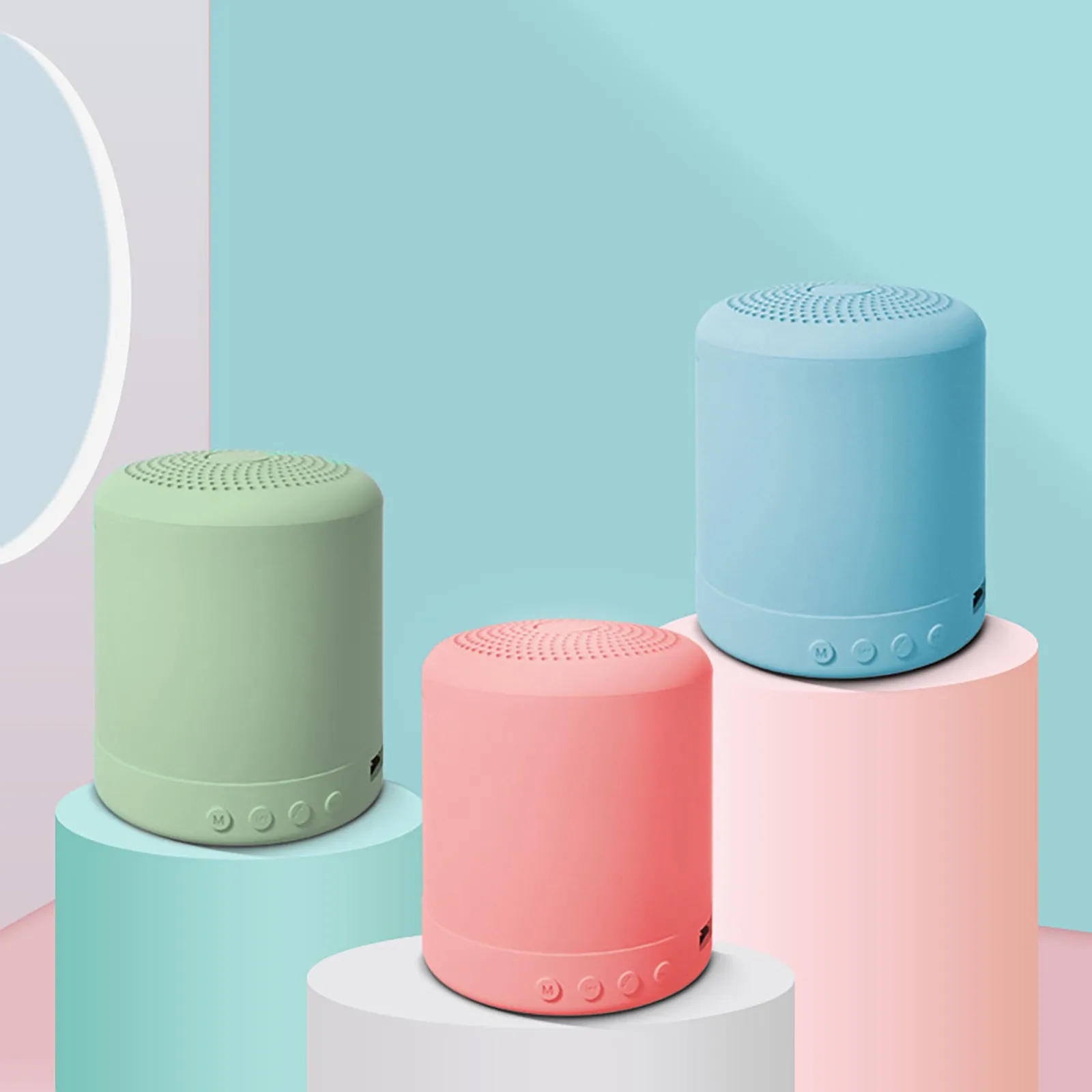 A11 Макарон Мини Беспроводной Bluetooth Динамик небольшые портативные материалы
