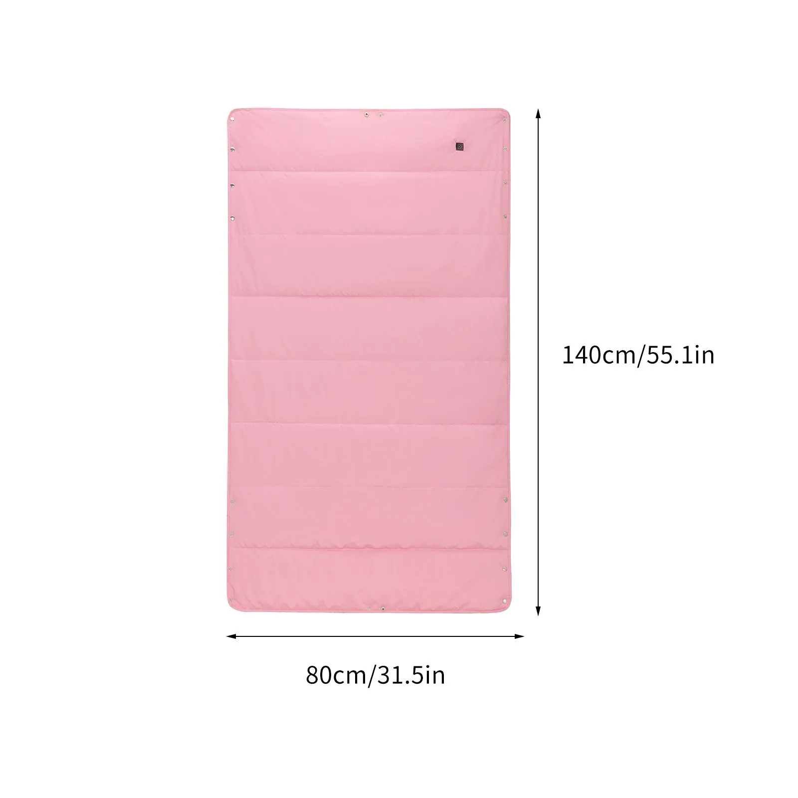 Электрическое одеяло с USB-зарядкой теплый офисный плед подогревом моющееся для