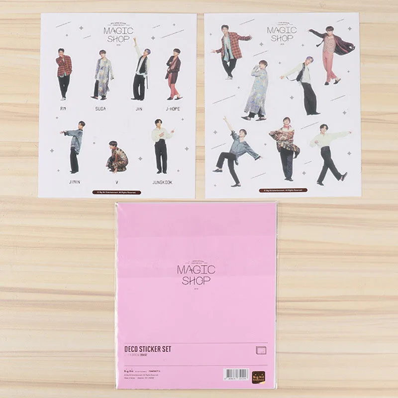 KPOP Bangtan Boys Magic Shop последняя наклейка карта душа Persona JUNG KOOK JIMIN JIN SUGA J-HOPE FH192