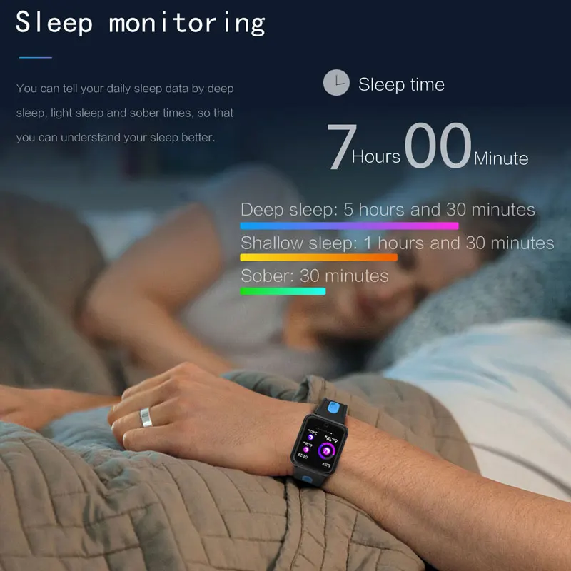 

IP68 Smart Watch P68 Fitness Bracelet Activity Tracker Heart Rate Monitor Blood Pressure For Ios Android