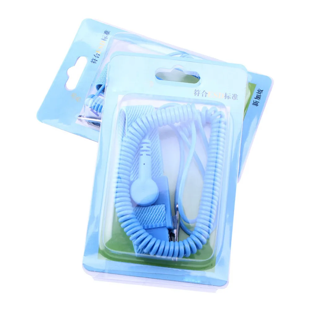 Самозащита Антистатический браслет электростатический ESD Discharge многоразовый