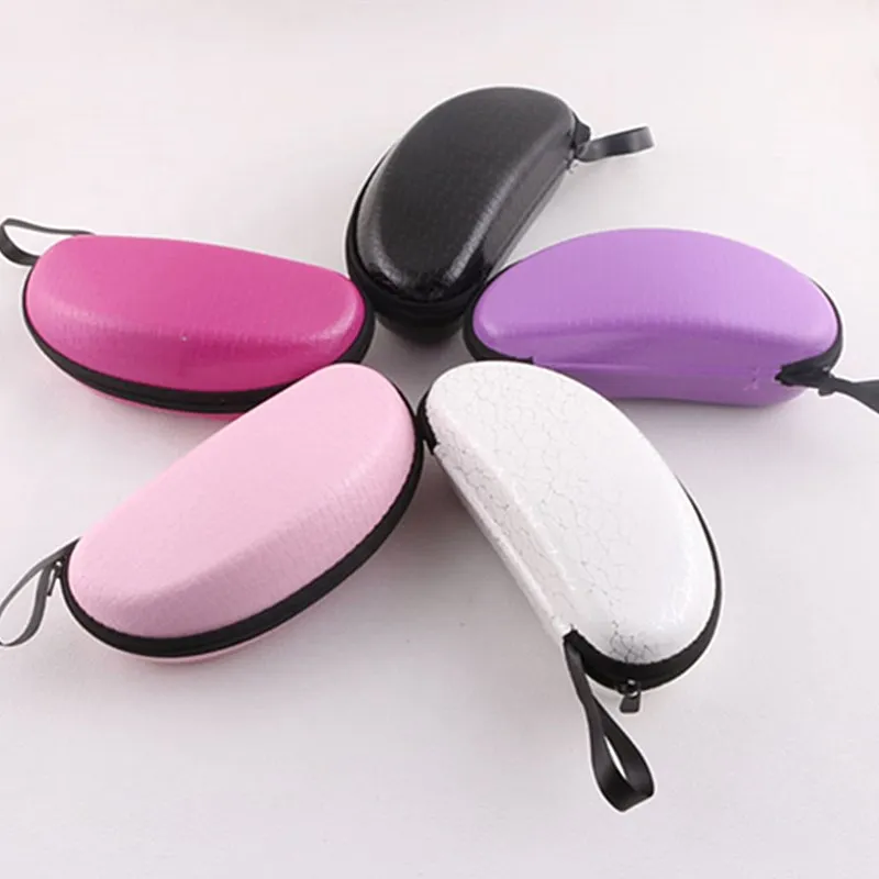 

Hard Zipper Sunglasses Box Reading Eyeglasses Case Travel Pack Fashion Glasses Bag Pouch Portable Storage Bag Accessories
