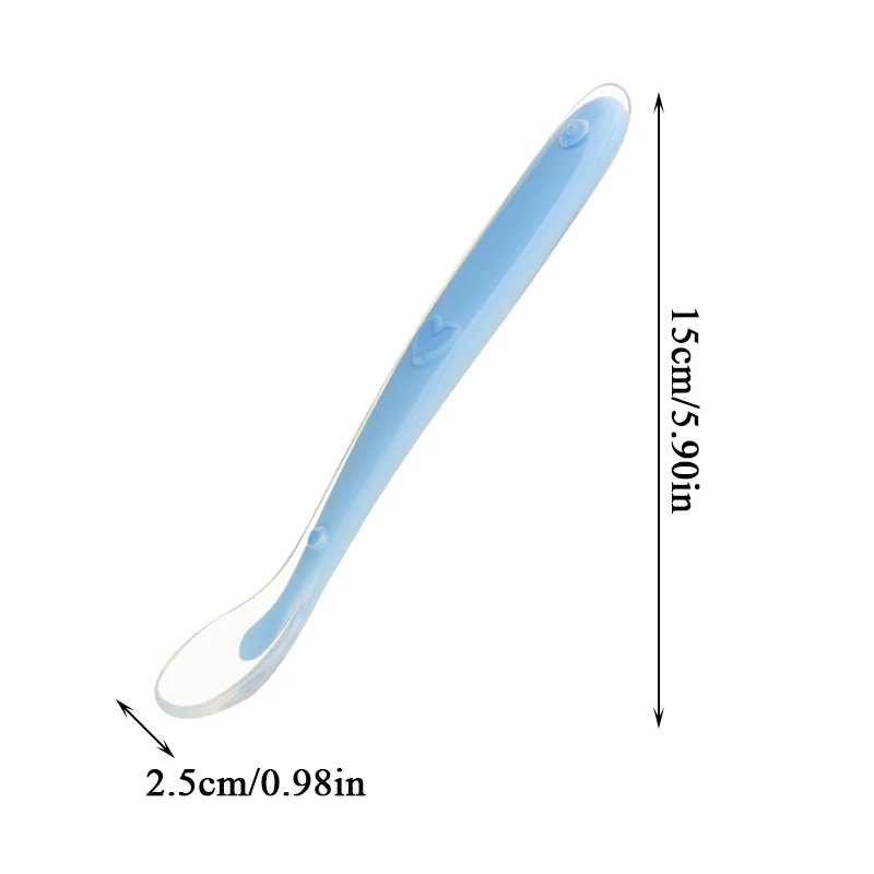 

Non-Stick Rice Spoon Portable High Temperature Spoon Safety Silicone Spoon Durabe Cooking Utensils Convenient Baby Rice Spoon