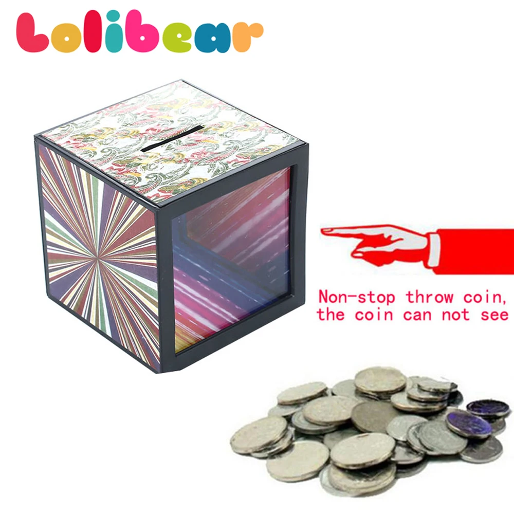 Копилка магические трюки магия Крупным планом игрушки Тайна Коробка Магия