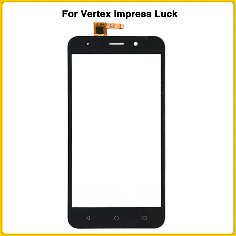 Удачный сенсорный экран для Vertex impress Luck Сенсорная панель дигитайзер сенсор передняя стеклянная линза