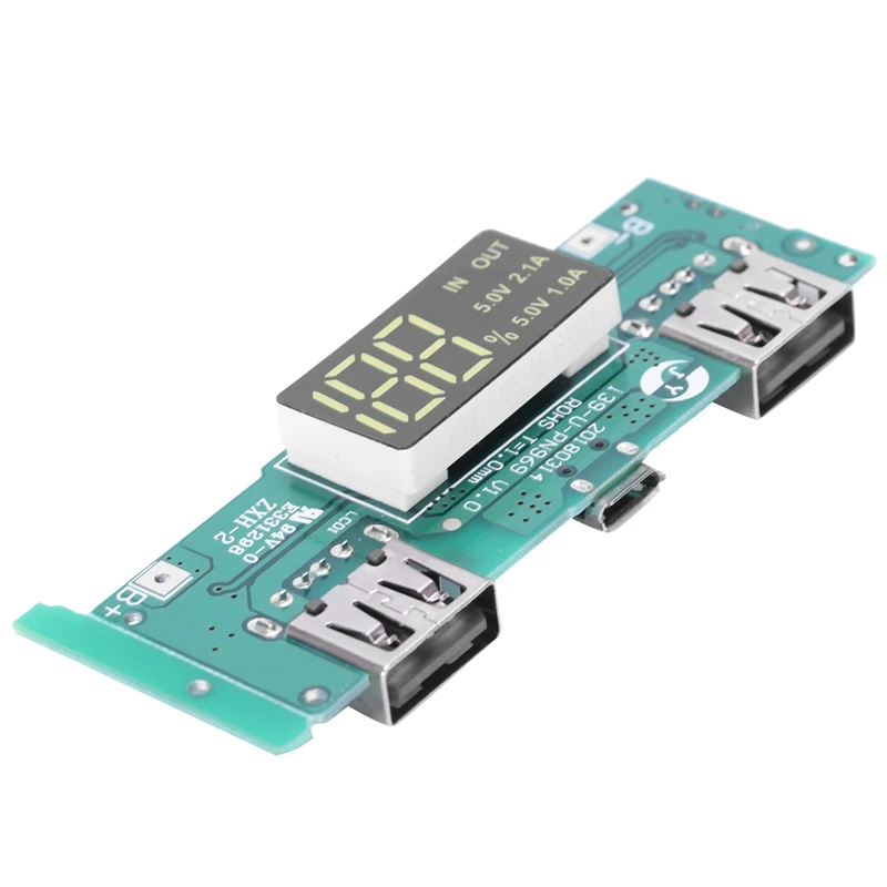 5V Boost High Pass Fast Charging Press Board With Digital Power Display Mobile Circuit | Электроника