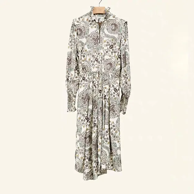 Женское платье ~ 2020 Ранняя весна новый гофрированный воротник рукав фонарик