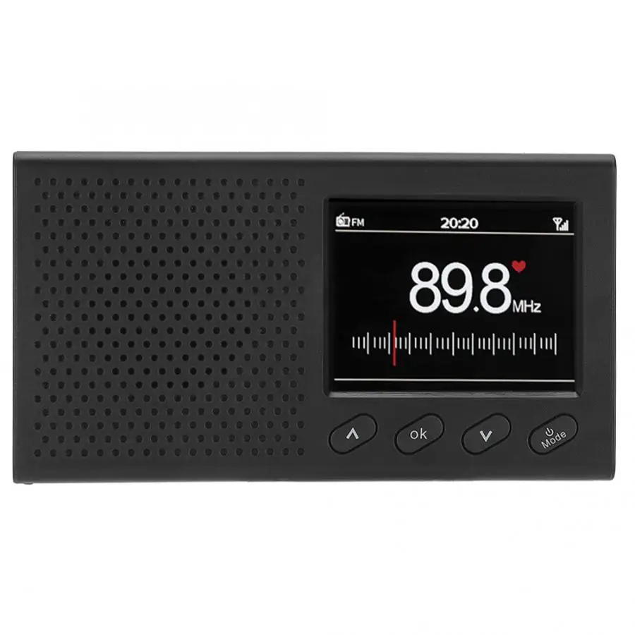 Портативный DAB + FM Bluetooth 4 2 радио приемник программа фотографии в реальном времени